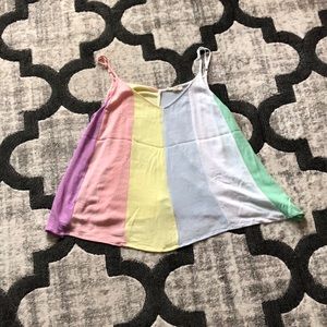 Colorblock Tank Top